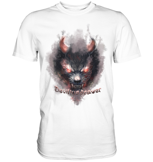 Deviliusdrawer Red Smoked Cat - Classic Shirt