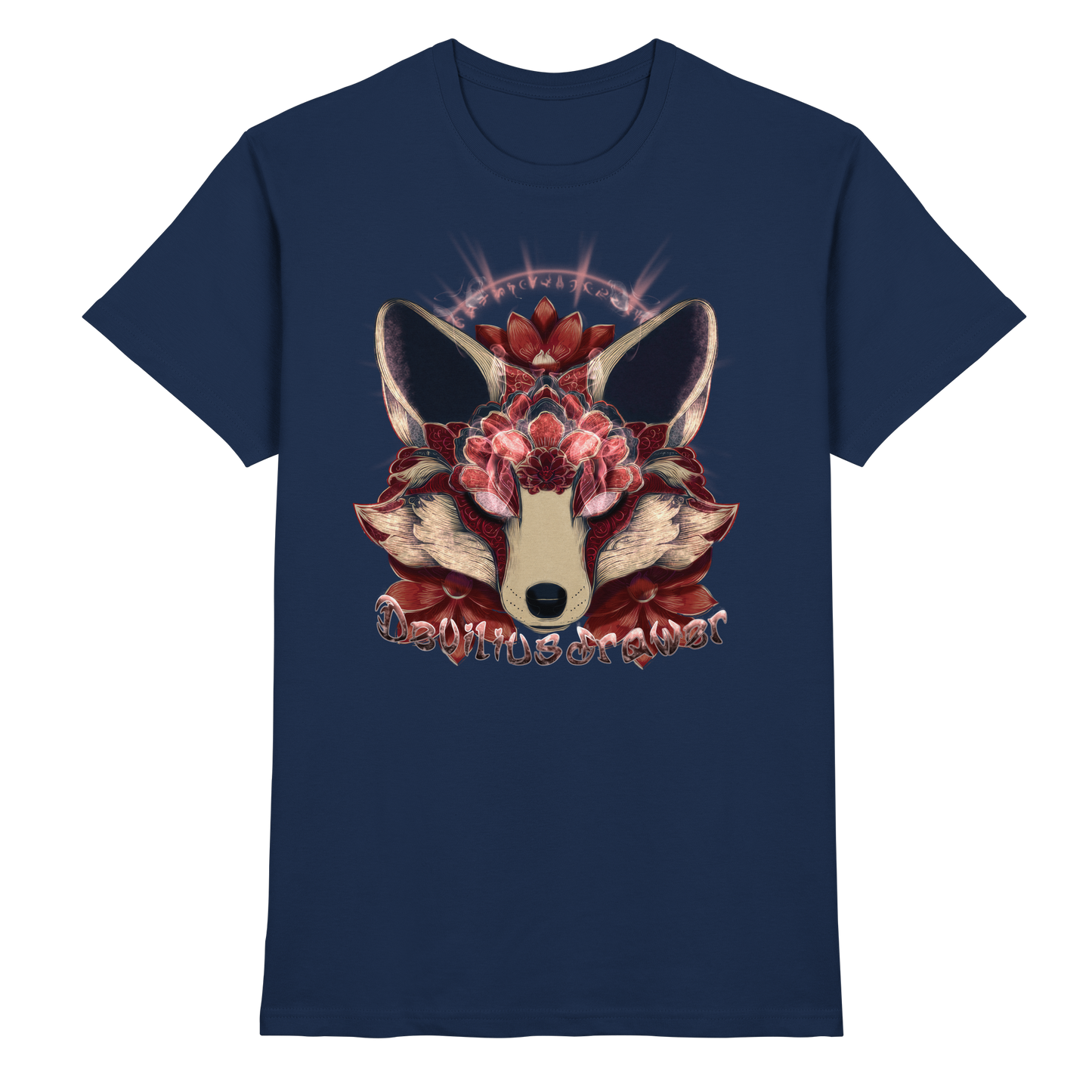 Deviliusdrawer Fire Kitsune - Classic Shirt