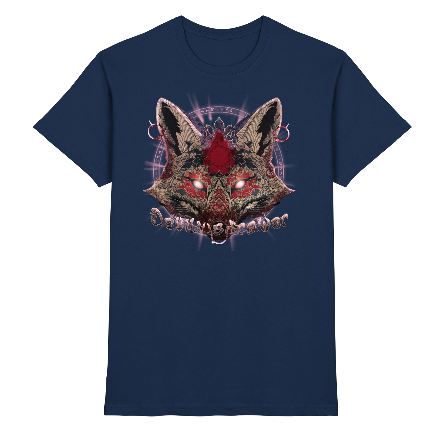 Deviliusdrawer Demon Kitsune - Classic Shirt