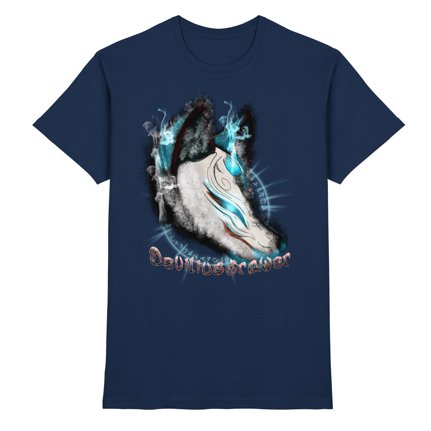 Deviliusdrawer Darkness Kitsune - Classic Shirt