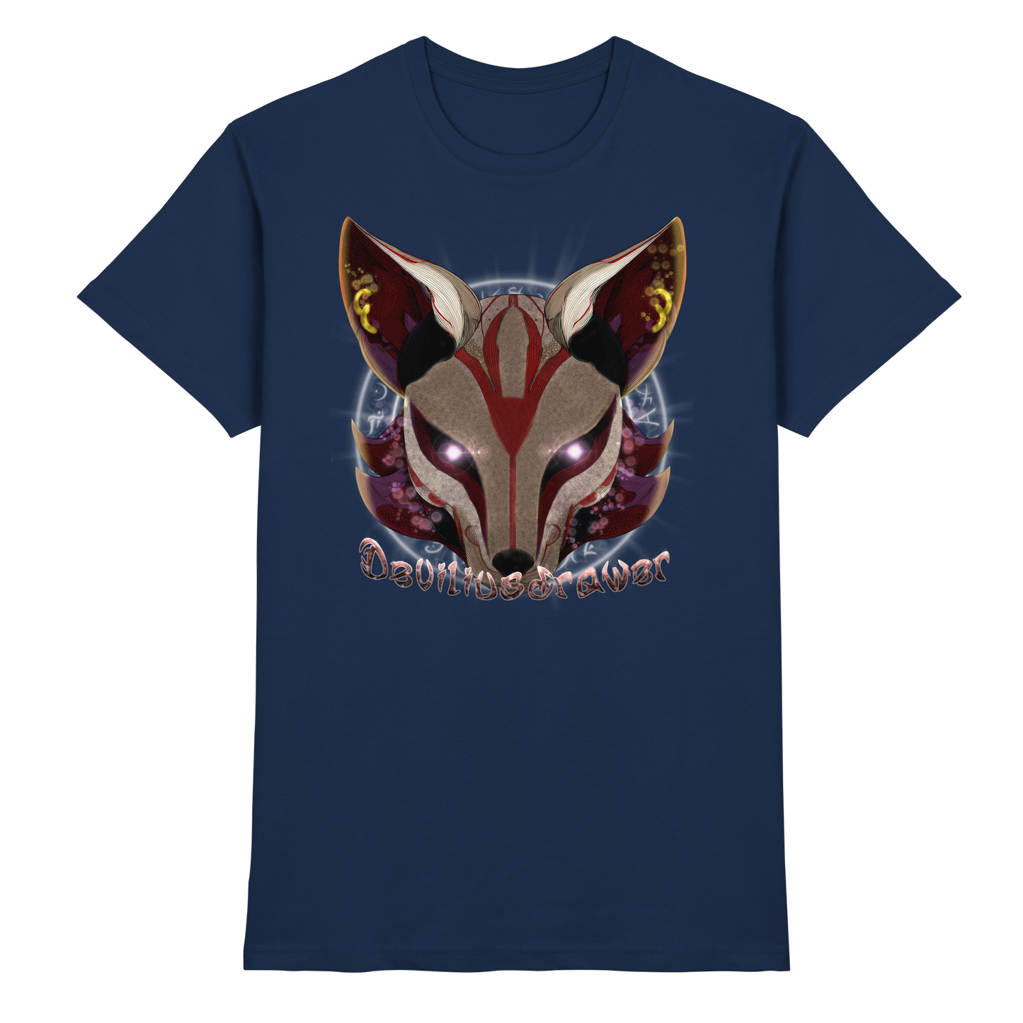 Deviliusdrawer Magic Kitsune - Classic Shirt