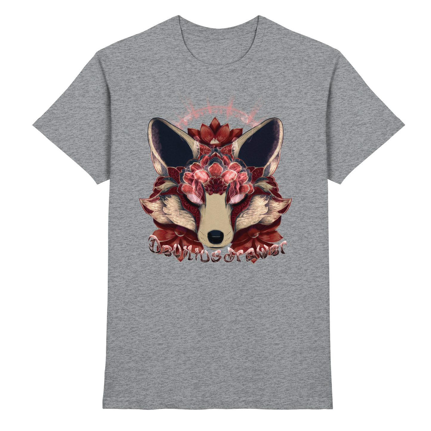 Deviliusdrawer Fire Kitsune - Classic Shirt