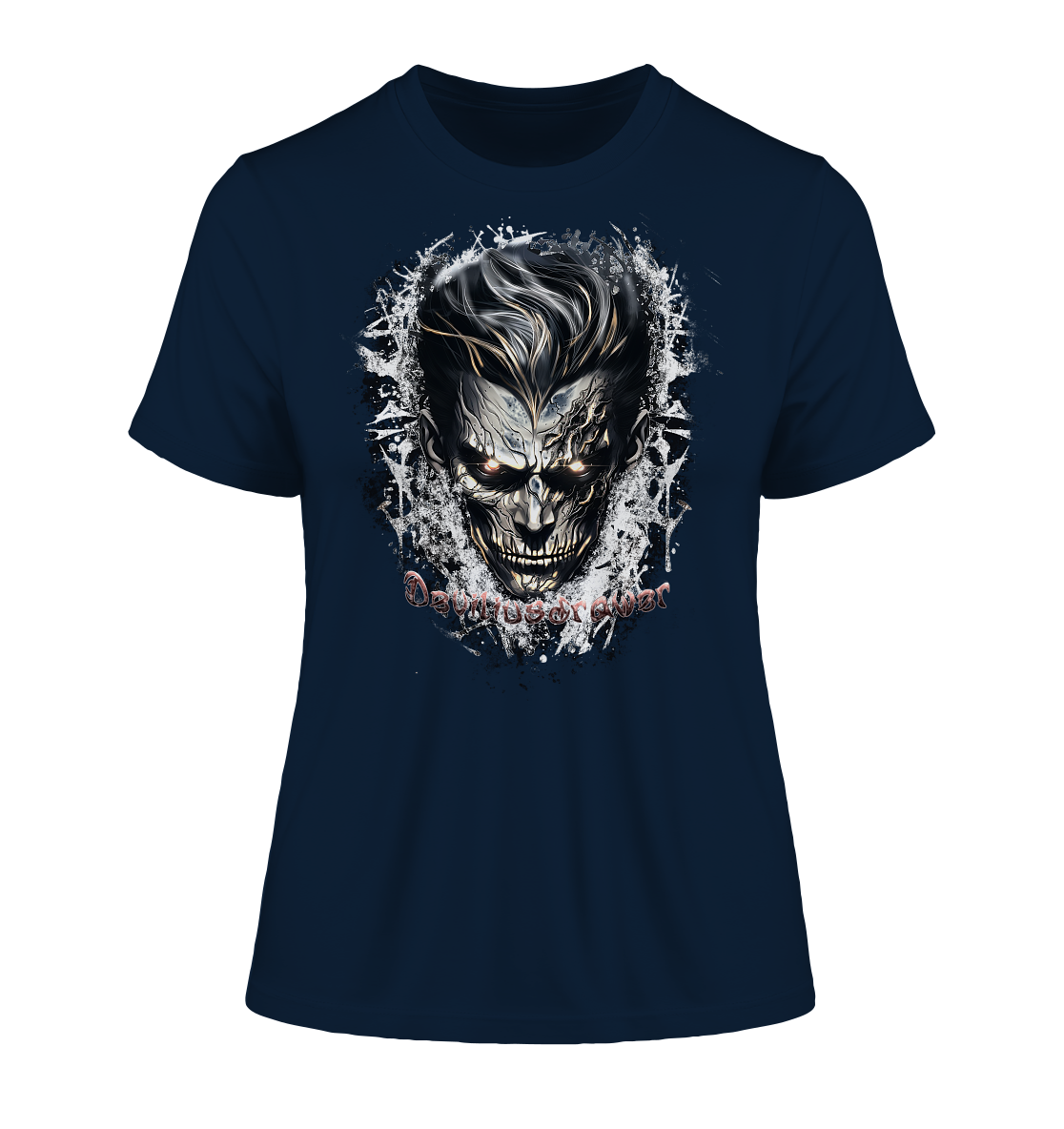 Deviliusdrawer Mechanic Men - Fitted Ladies Organic Shirt