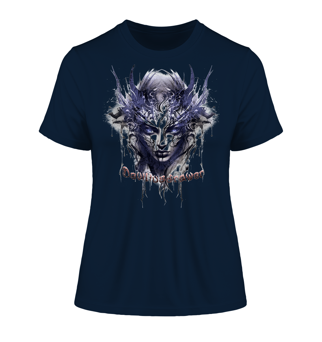 Deviliusdrawer Ice Elf - Fitted Ladies Organic Shirt