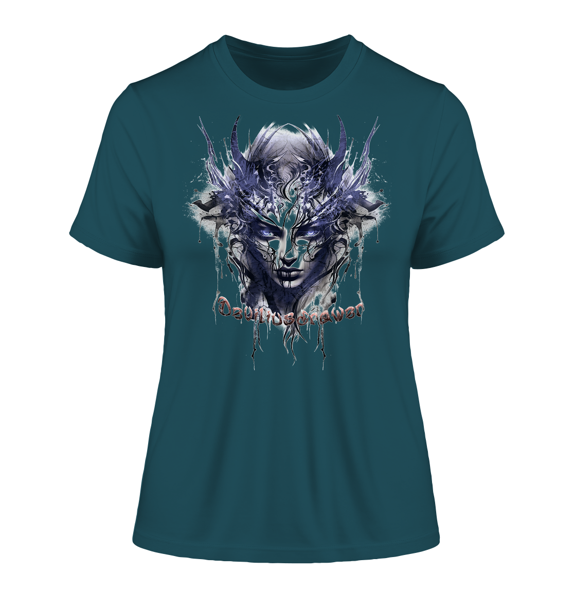 Deviliusdrawer Ice Elf - Fitted Ladies Organic Shirt