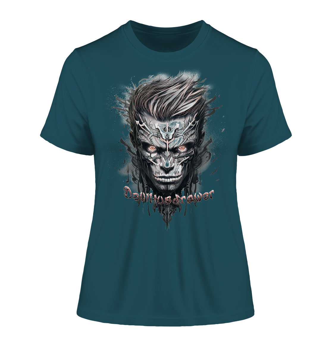 Deviliusdrawer Cyborg Men - Fitted Ladies Organic Shirt