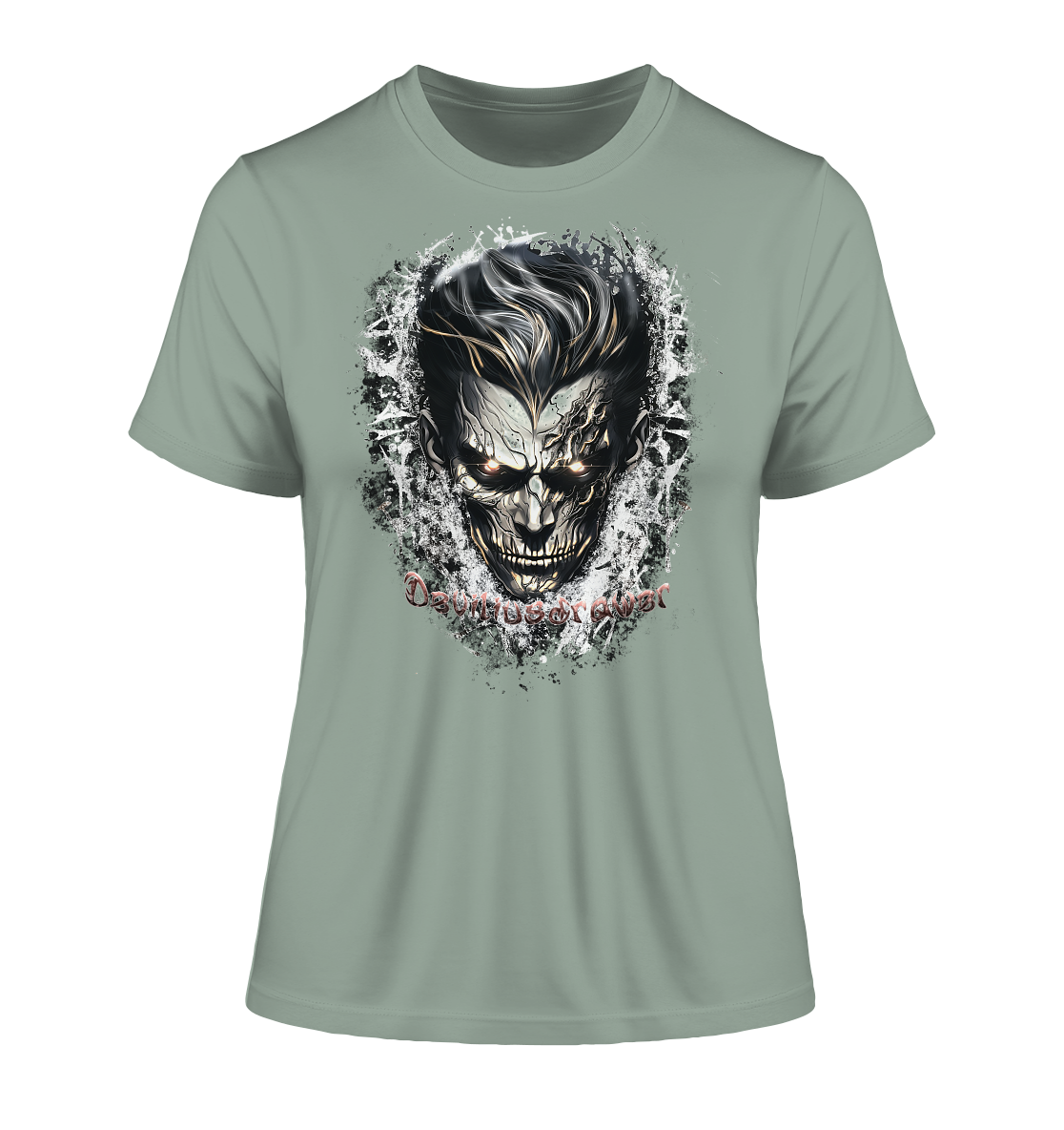 Deviliusdrawer Mechanic Men - Fitted Ladies Organic Shirt