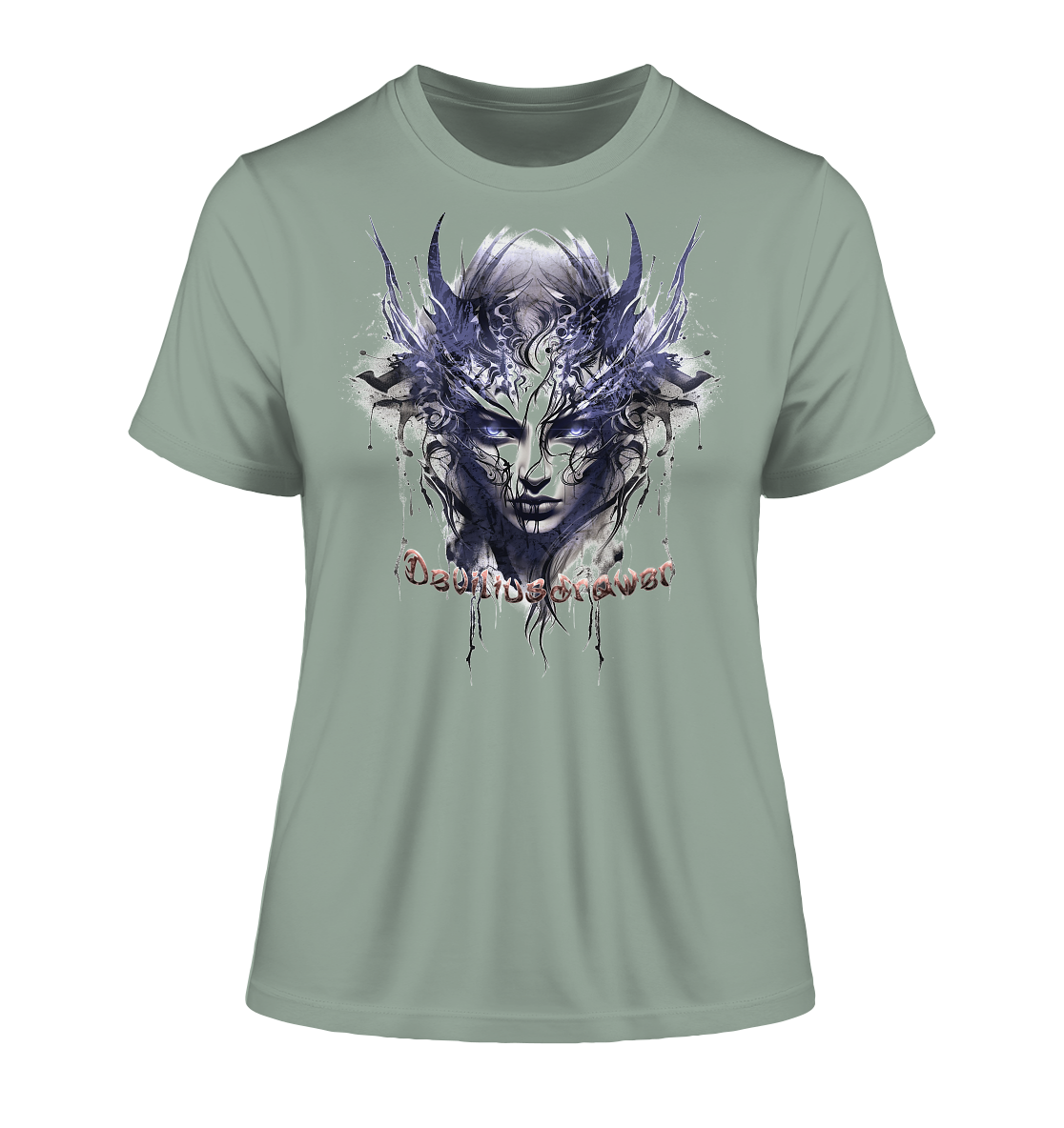 Deviliusdrawer Ice Elf - Fitted Ladies Organic Shirt