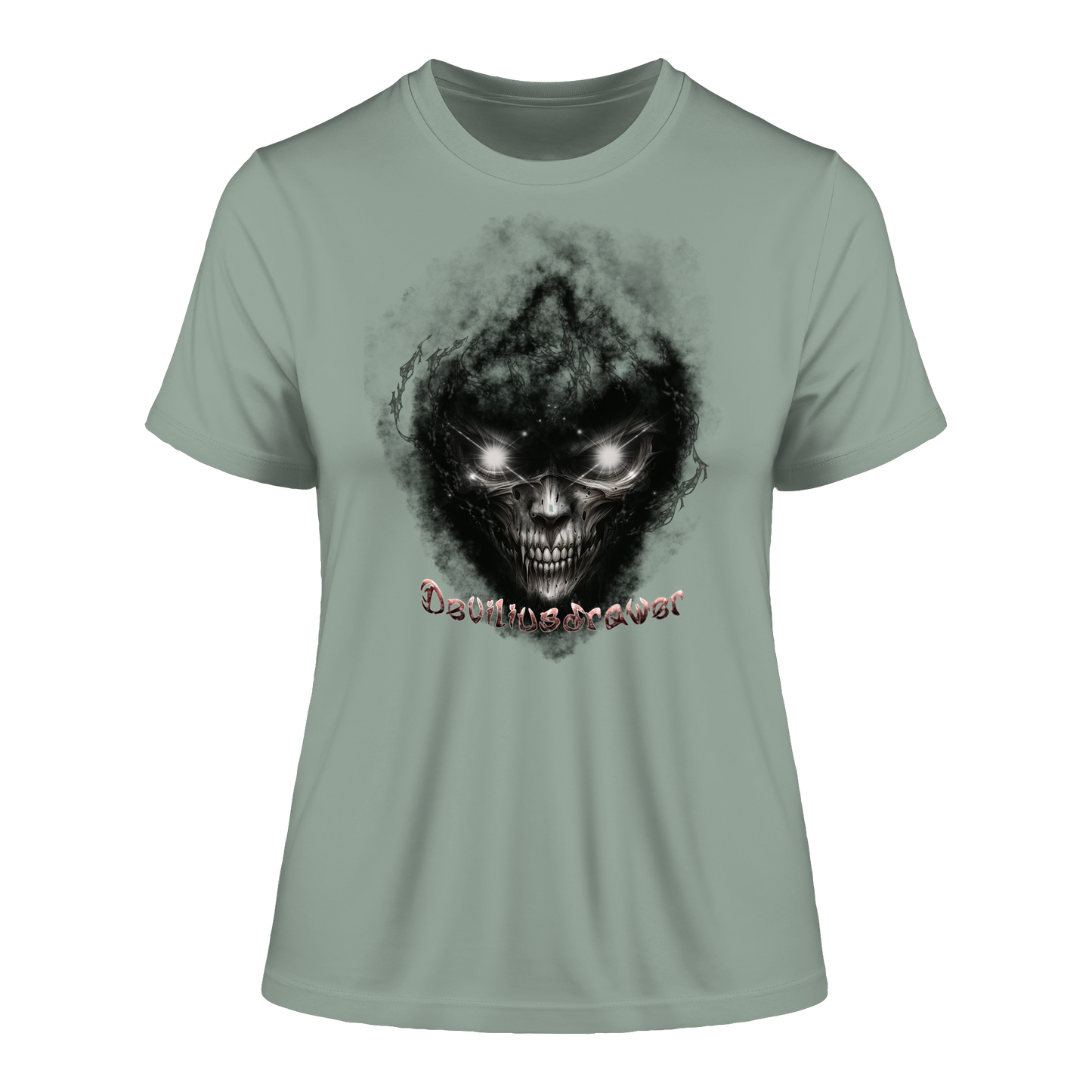 Deviliusdrawer Dark Death - Fitted Ladies Organic Shirt