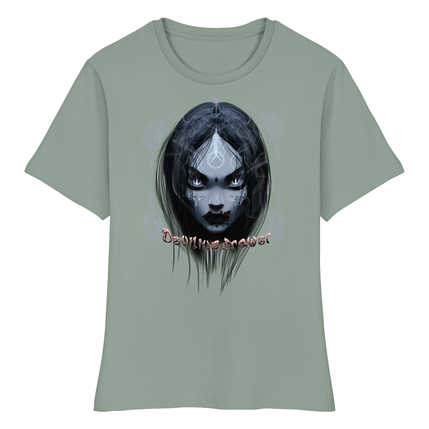 Deviliusdrawer Vampiric Elf - Fitted Ladies Organic Shirt