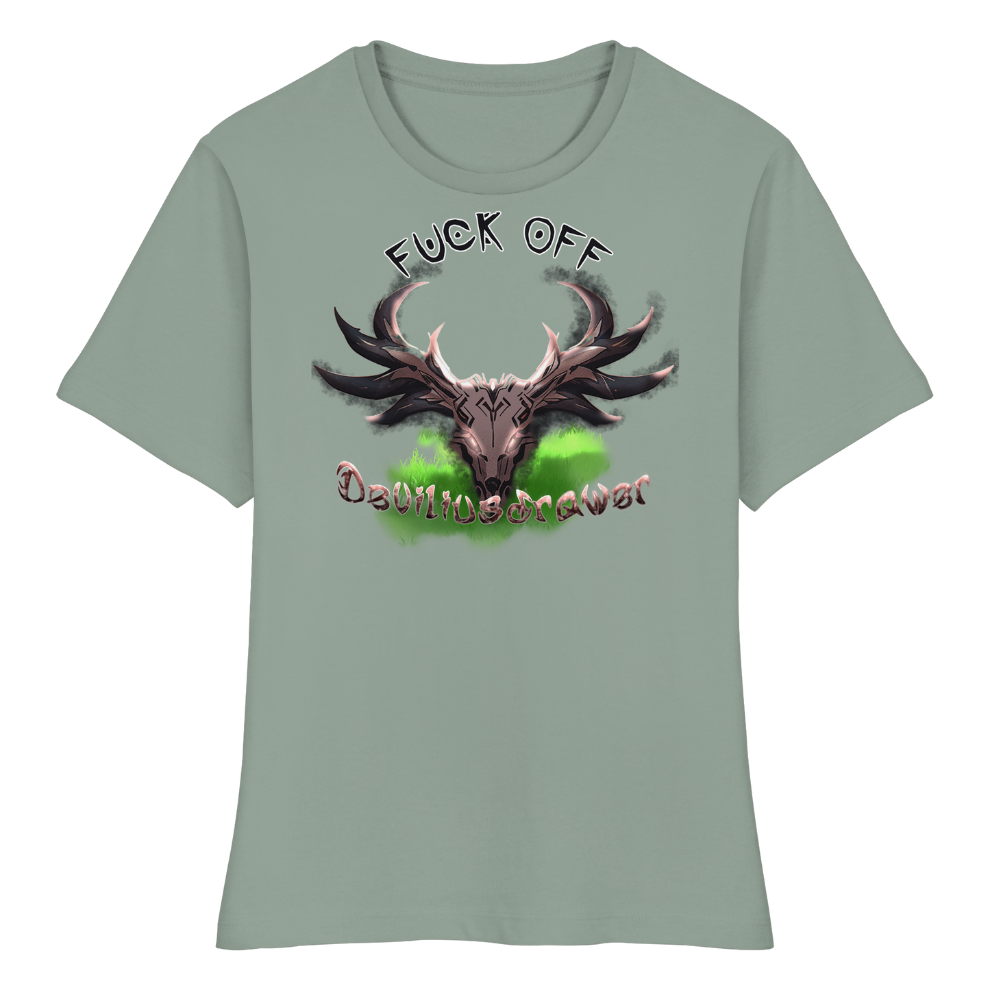 Deviliusdrawer Bad Deer - Fitted Ladies Organic Shirt