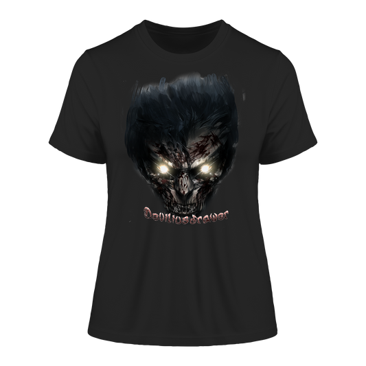 Deviliusdrawer Dark Zombie - Fitted Ladies Organic Shirt