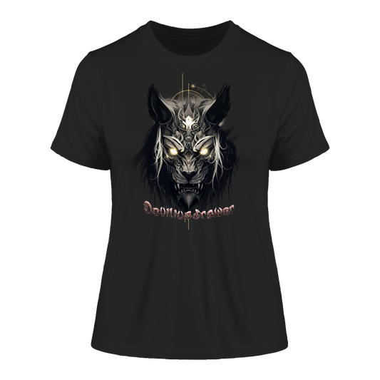 Deviliusdrawer Wolftiger - Fitted Ladies Organic Shirt