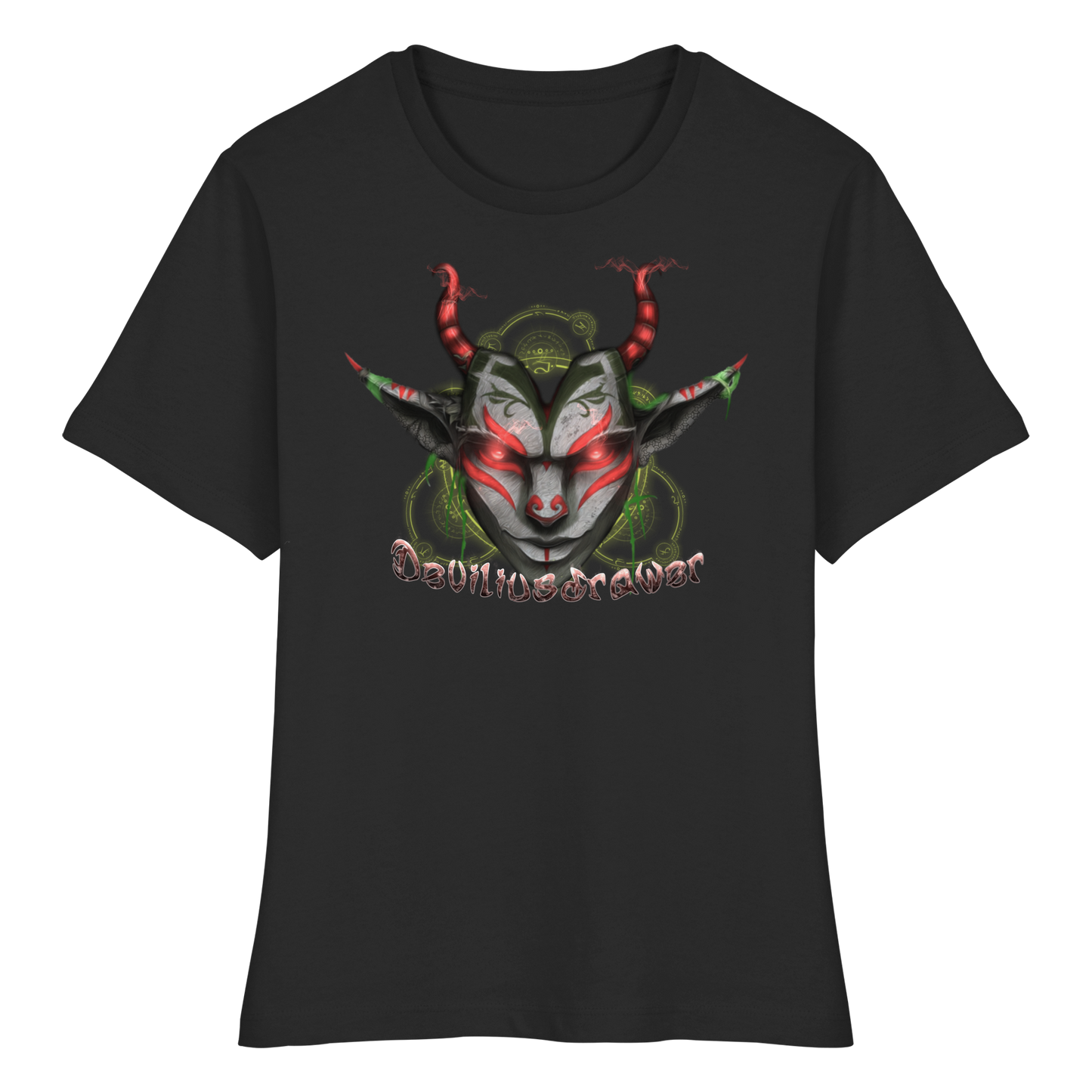 Deviliusdrawer Dark Elf - Fitted Ladies Organic Shirt