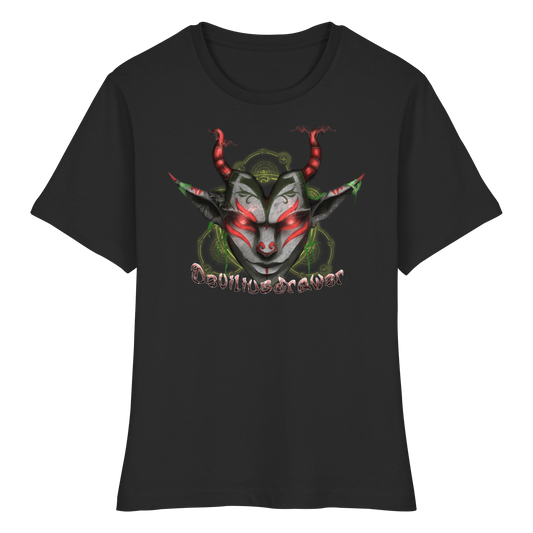Deviliusdrawer Dark Elf - Fitted Ladies Organic Shirt