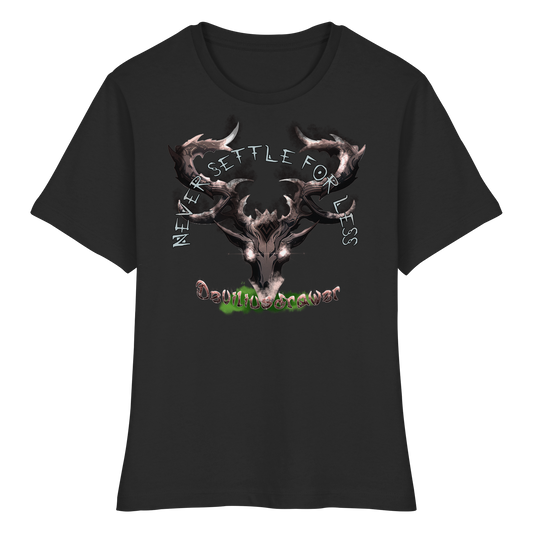 Deviliusdrawer Cruel Deer - Fitted Ladies Organic Shirt