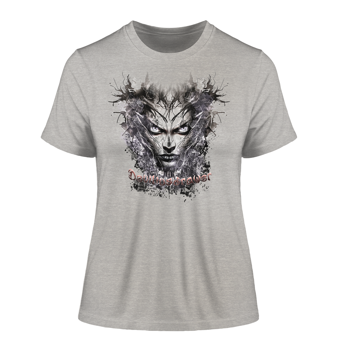Deviliusdrawer Nature Druid - Fitted Ladies Organic Shirt