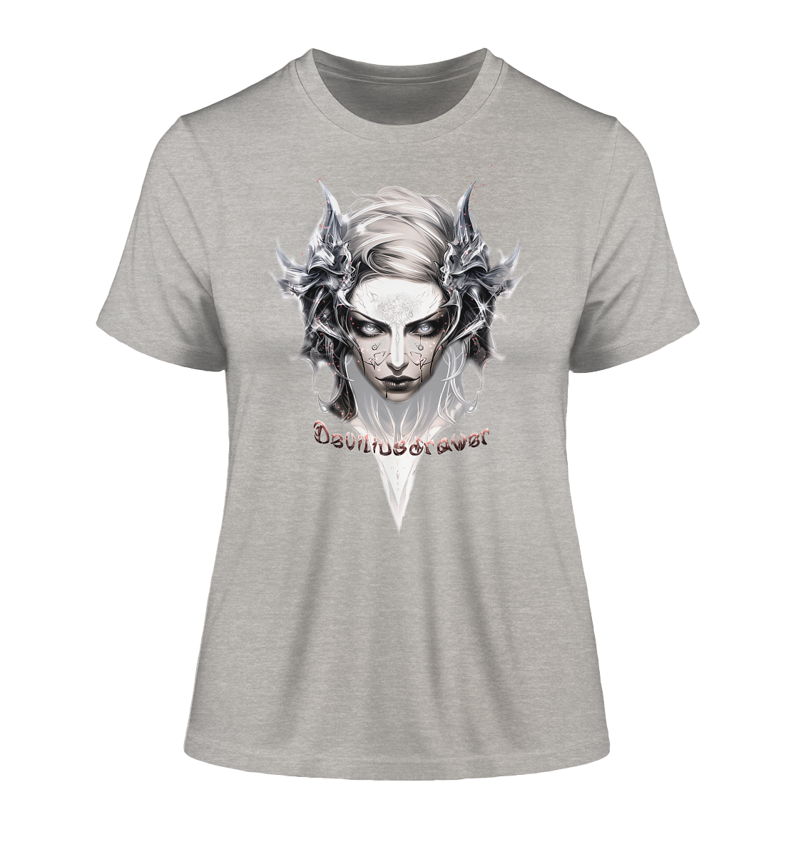 Deviliusdrawer Iron Elf - Fitted Ladies Organic Shirt