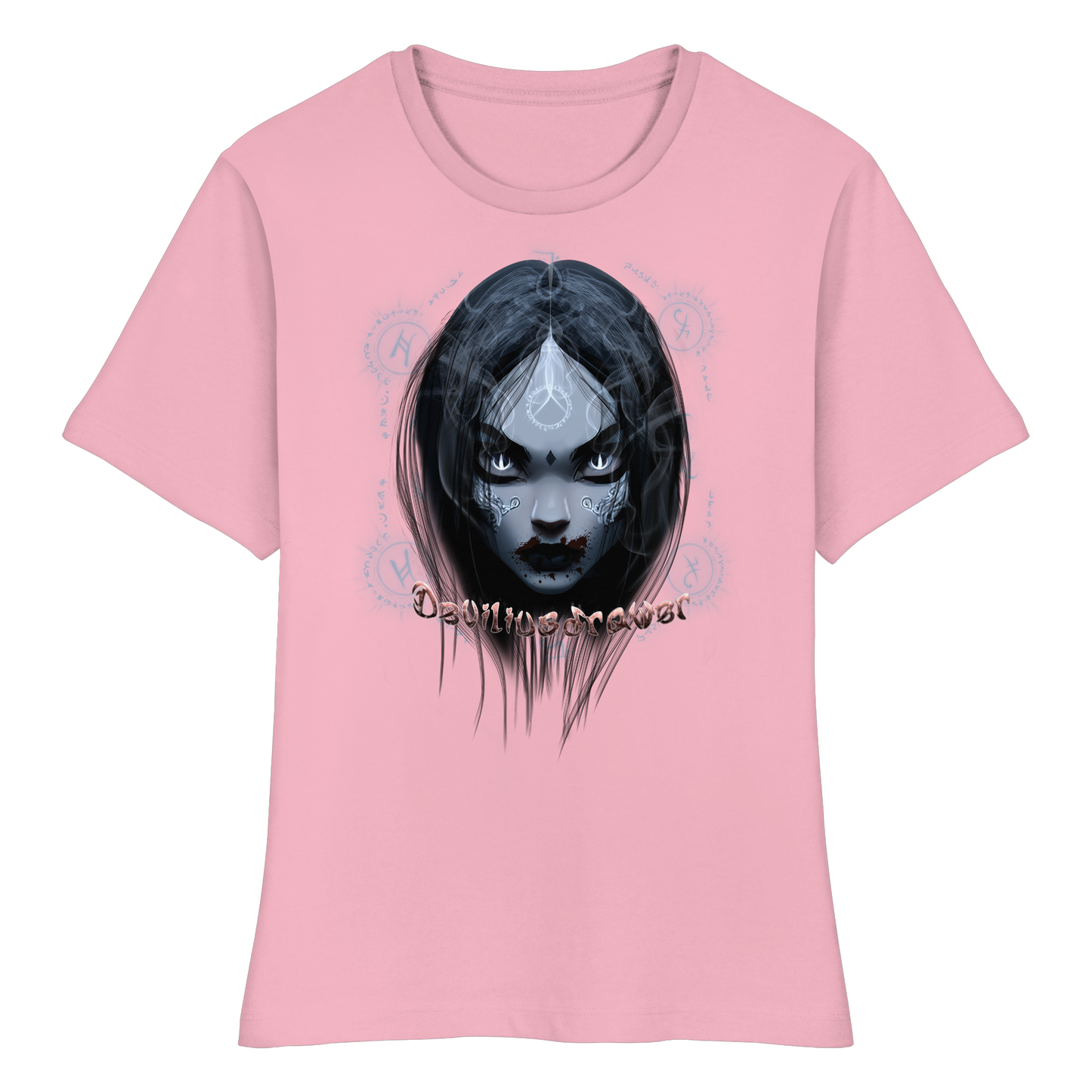 Deviliusdrawer Vampiric Elf - Fitted Ladies Organic Shirt