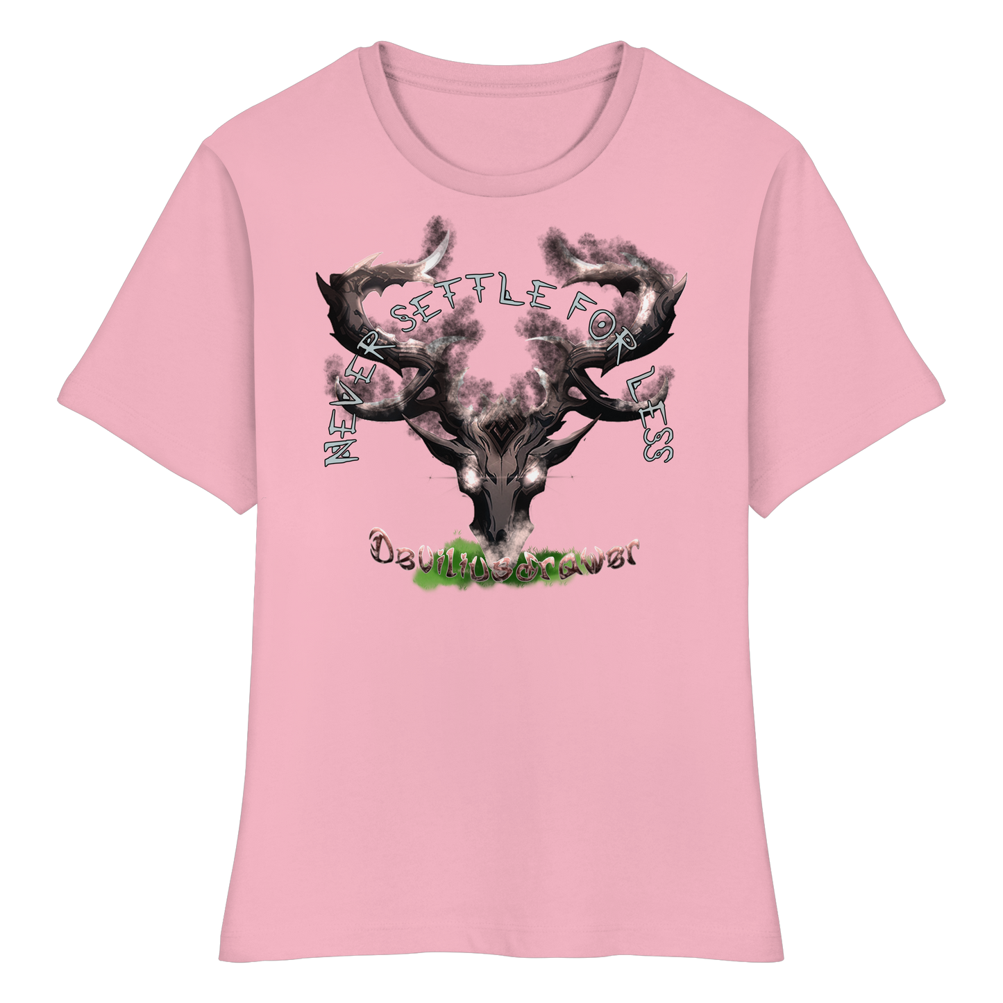Deviliusdrawer Cruel Deer - Fitted Ladies Organic Shirt