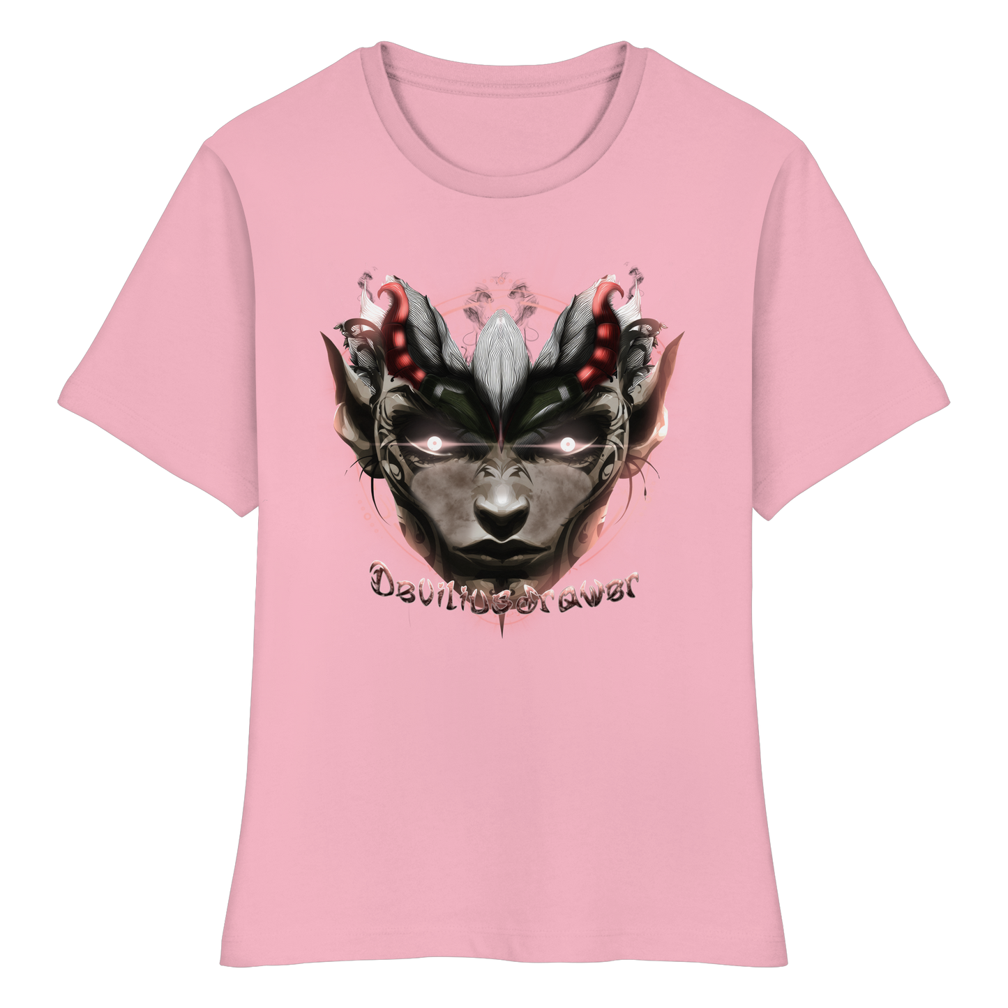 Deviliusdrawer Devils Elf - Fitted Ladies Organic Shirt