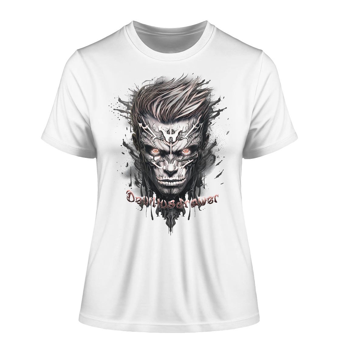 Deviliusdrawer Cyborg Men - Fitted Ladies Organic Shirt