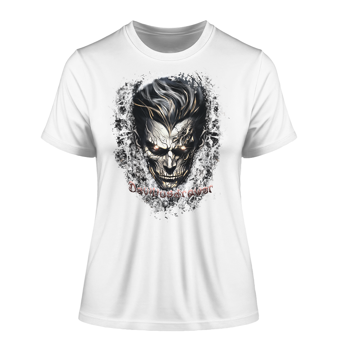 Deviliusdrawer Mechanic Men - Fitted Ladies Organic Shirt