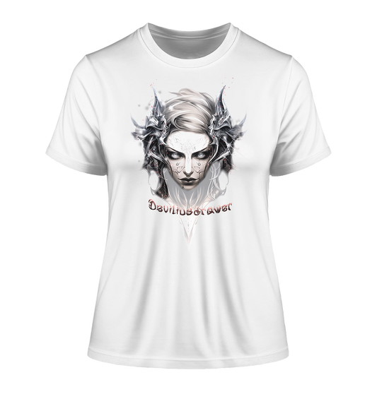 Deviliusdrawer Iron Elf - Fitted Ladies Organic Shirt