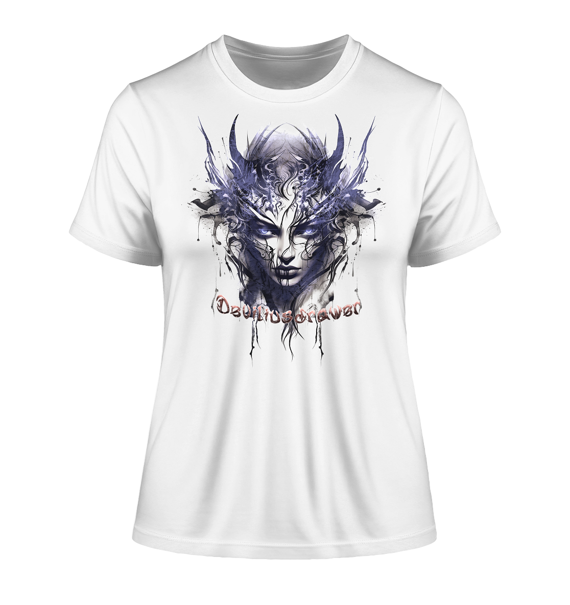 Deviliusdrawer Ice Elf - Fitted Ladies Organic Shirt