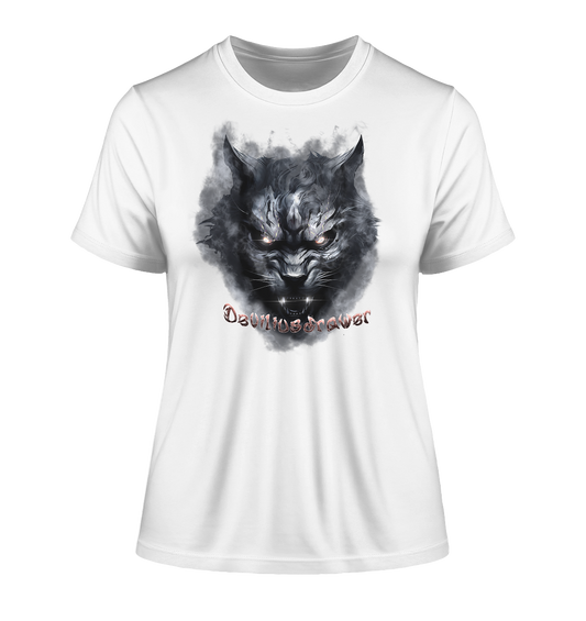 Deviliusdrawer Dark Beast Tiger  - Fitted Ladies Organic Shirt