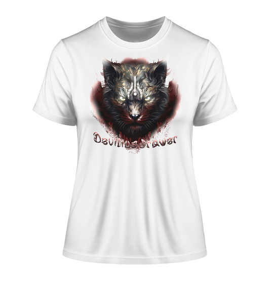 Deviliusdrawer Angry Badass - Fitted Ladies Organic Shirt