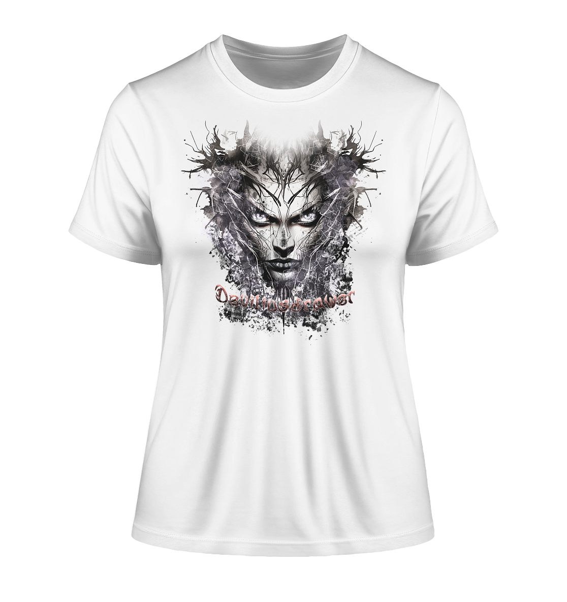 Deviliusdrawer Nature Druid - Fitted Ladies Organic Shirt