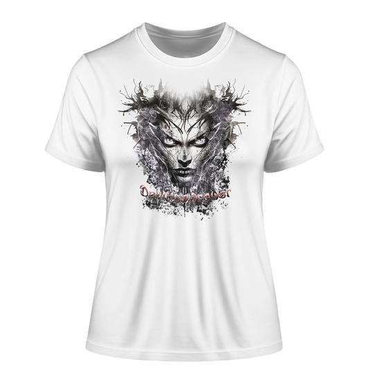 Deviliusdrawer Nature Druid - Fitted Ladies Organic Shirt