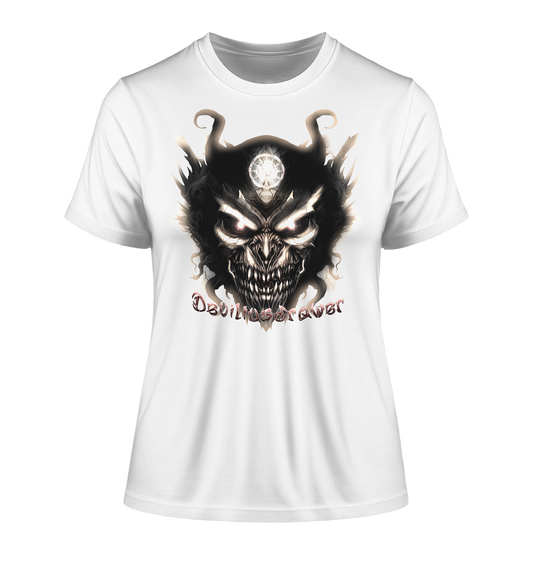 Deviliusdrawer Dark Devil - Fitted Ladies Organic Shirt