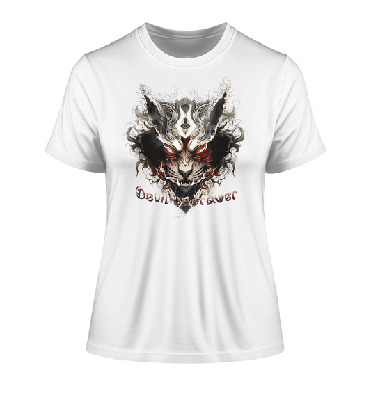 Deviliusdrawer Wild Hotcat  - Fitted Ladies Organic Shirt