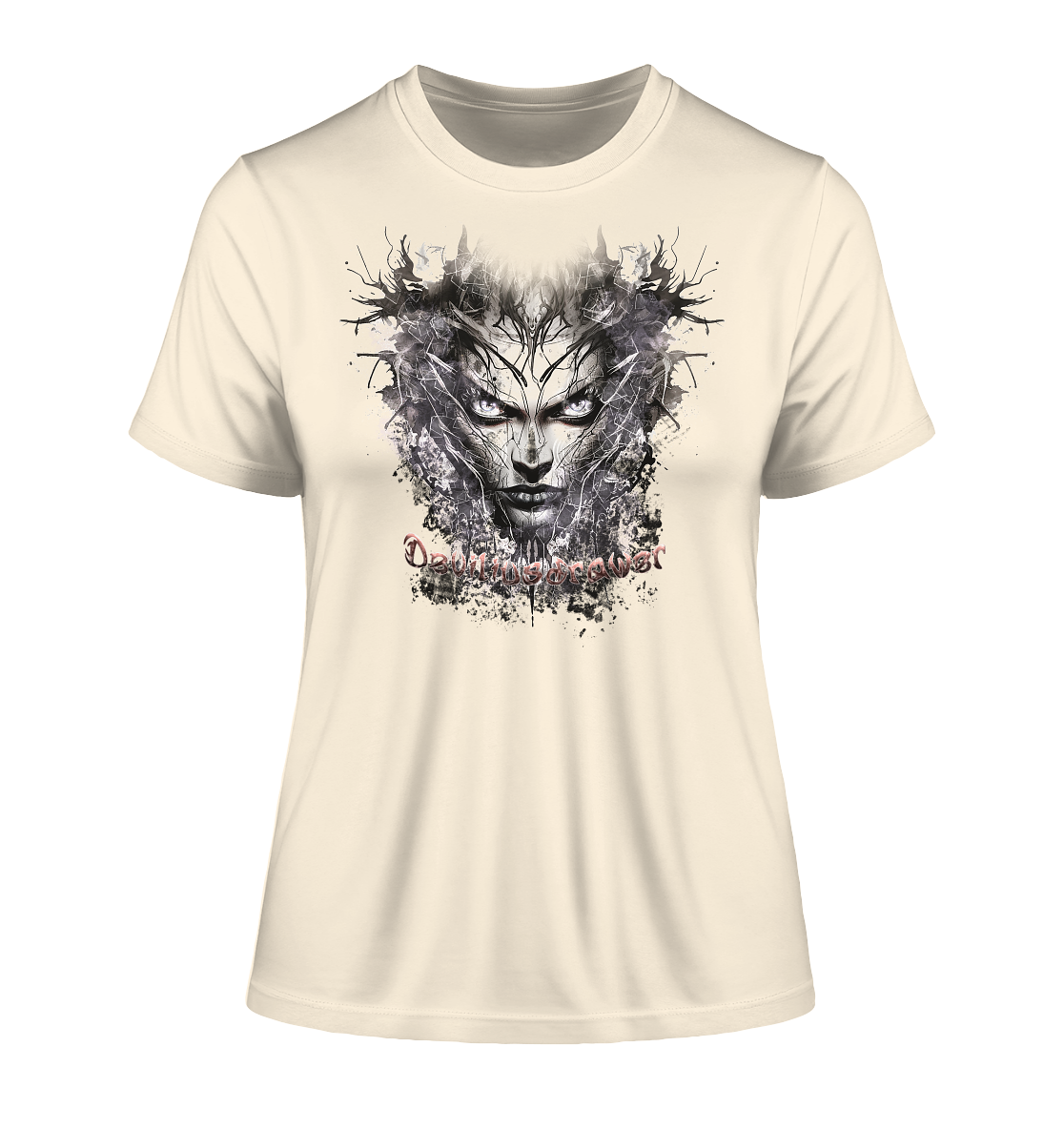 Deviliusdrawer Nature Druid - Fitted Ladies Organic Shirt