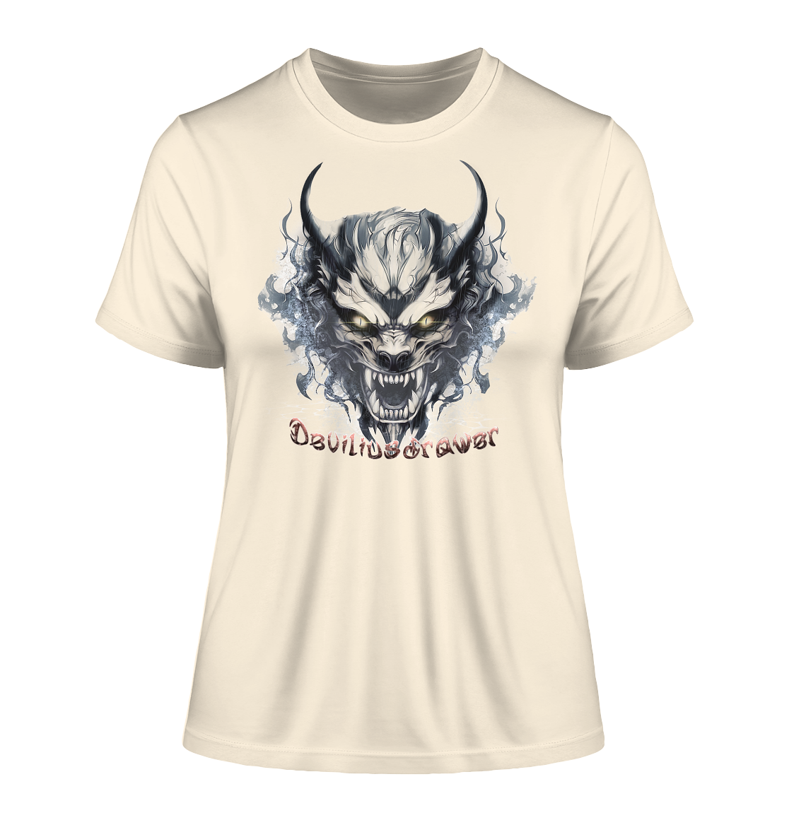 Deviliusdrawer Water Demon - Fitted Ladies Organic Shirt