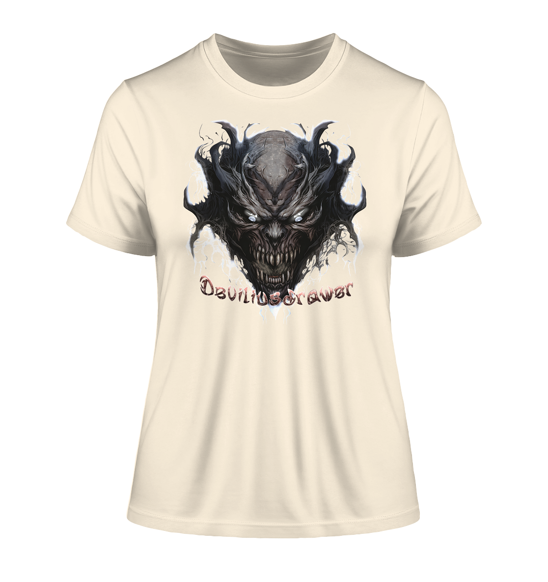 Deviliusdrawer Ice Demon - Fitted Ladies Organic Shirt