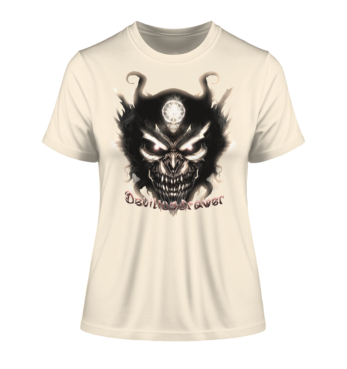 Deviliusdrawer Dark Devil - Fitted Ladies Organic Shirt