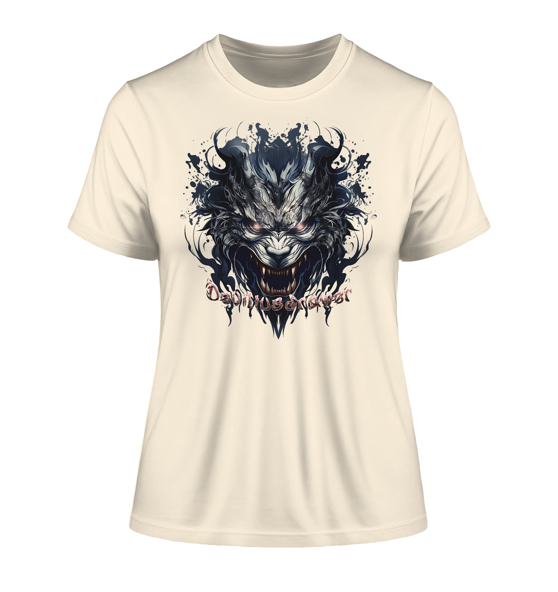 Deviliusdrawer Cruel Wolf - Fitted Ladies Organic Shirt
