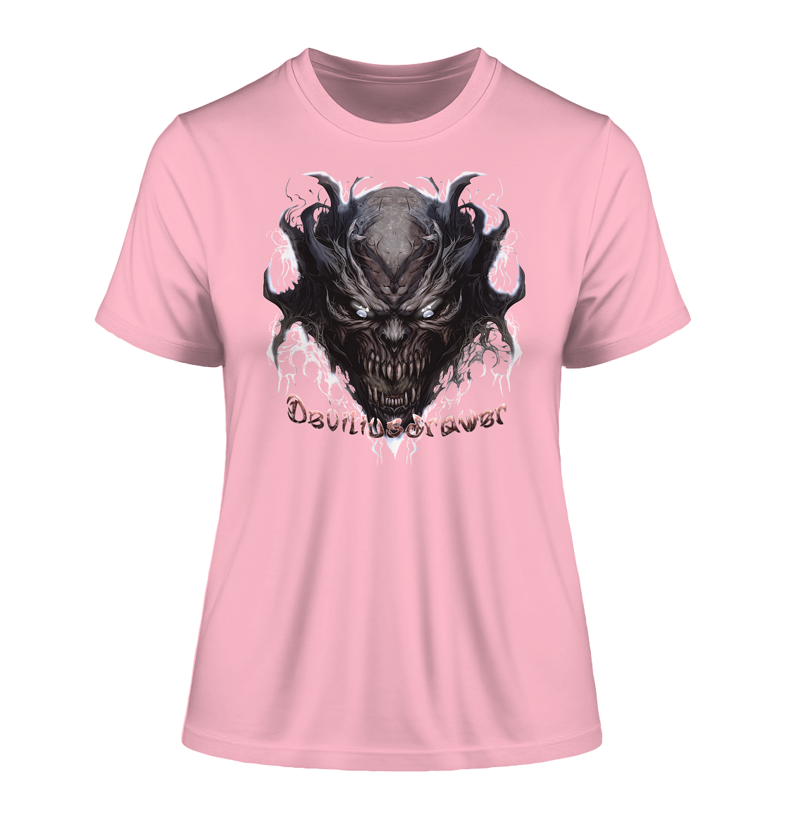 Deviliusdrawer Ice Demon - Fitted Ladies Organic Shirt