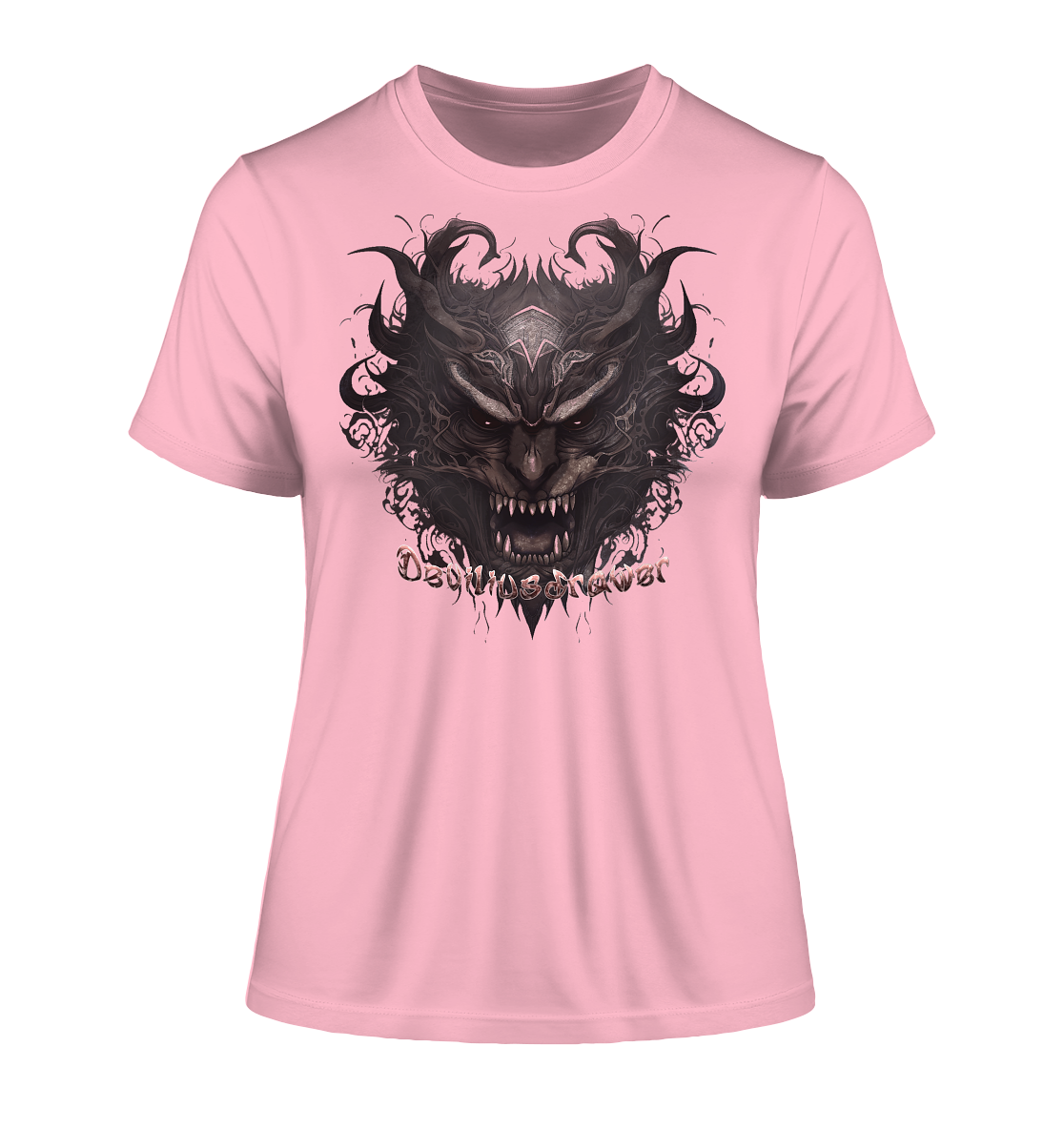 Deviliusdrawer Devils Demon - Fitted Ladies Organic Shirt