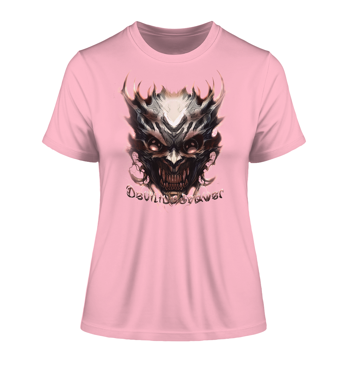 Deviliusdrawer Blood Demon - Fitted Ladies Organic Shirt
