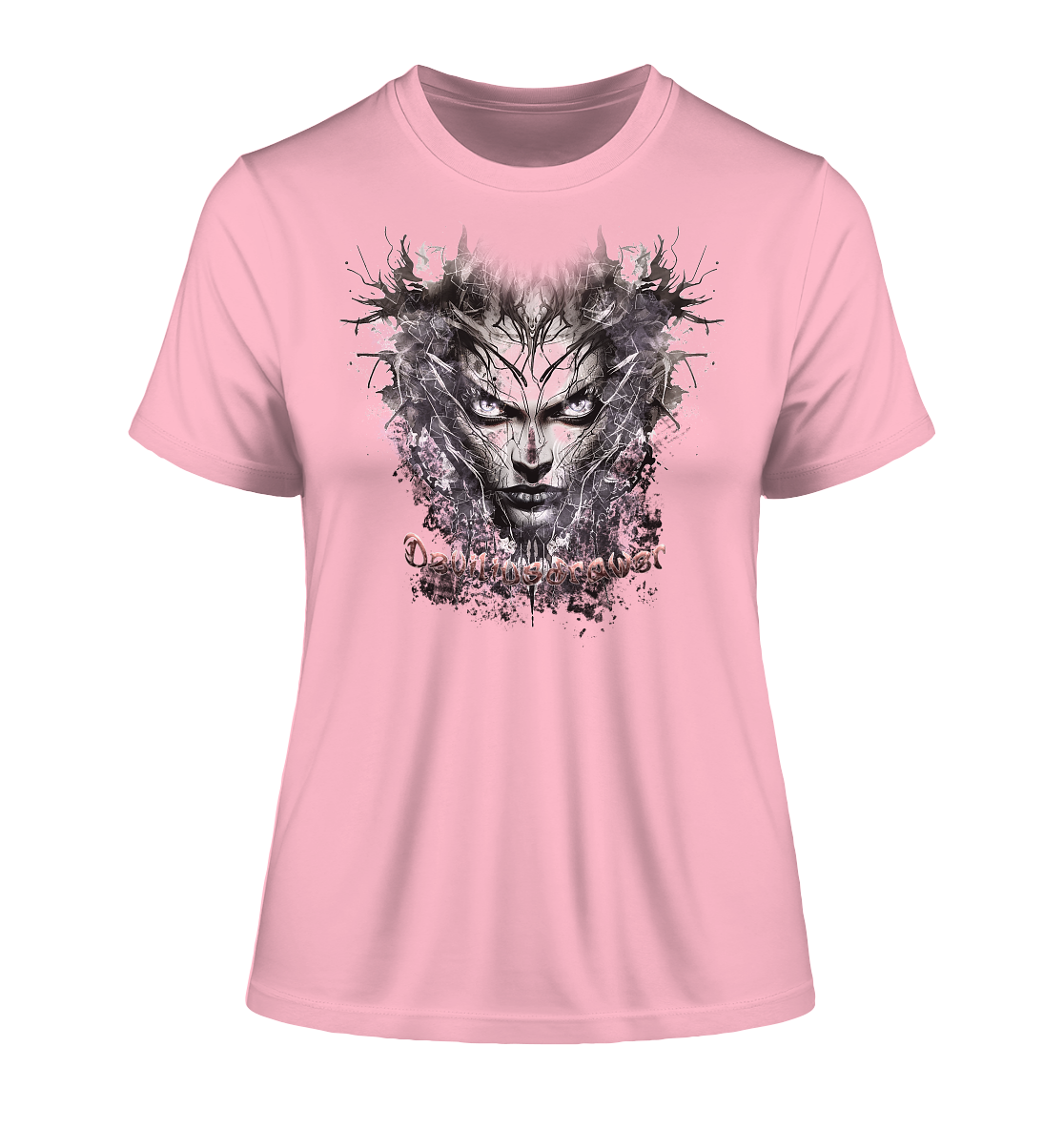 Deviliusdrawer Nature Druid - Fitted Ladies Organic Shirt