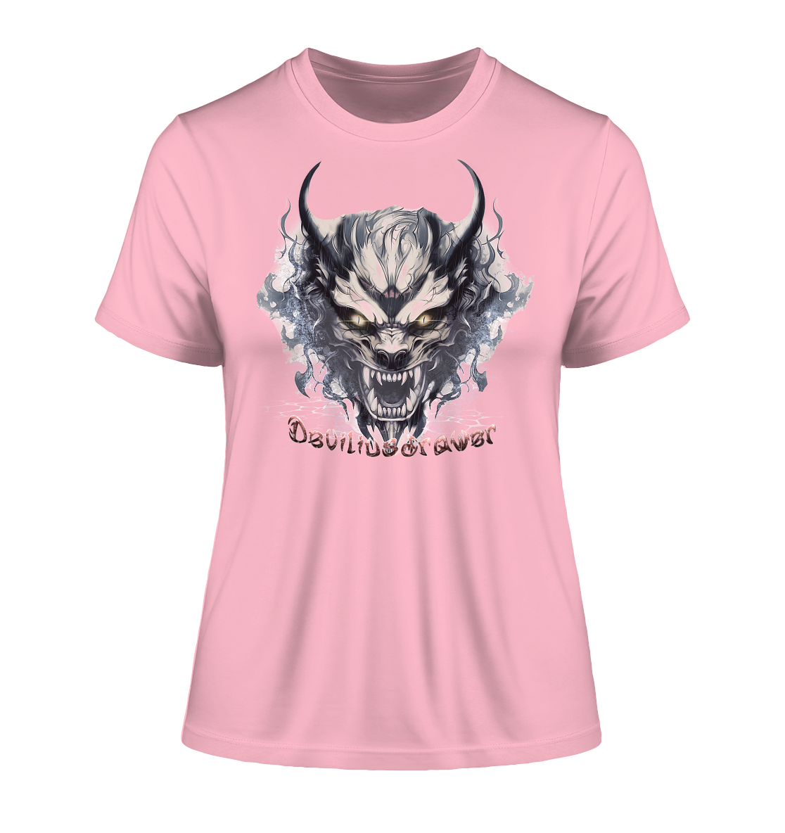 Deviliusdrawer Water Demon - Fitted Ladies Organic Shirt