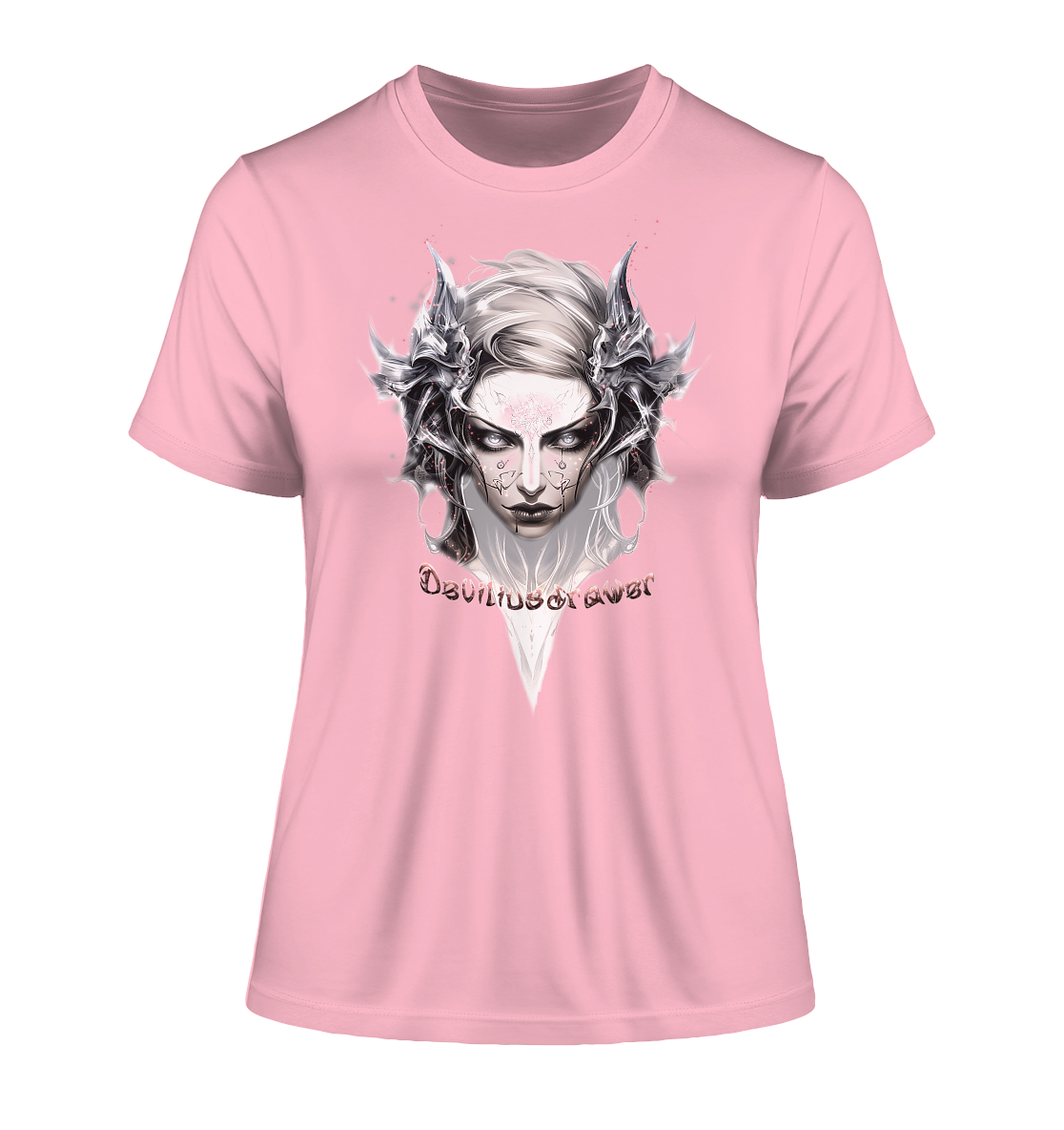 Deviliusdrawer Iron Elf - Fitted Ladies Organic Shirt