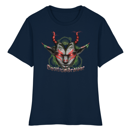 Deviliusdrawer Dark Elf - Fitted Ladies Organic Shirt