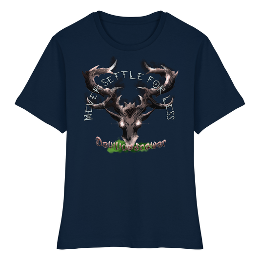 Deviliusdrawer Cruel Deer - Fitted Ladies Organic Shirt