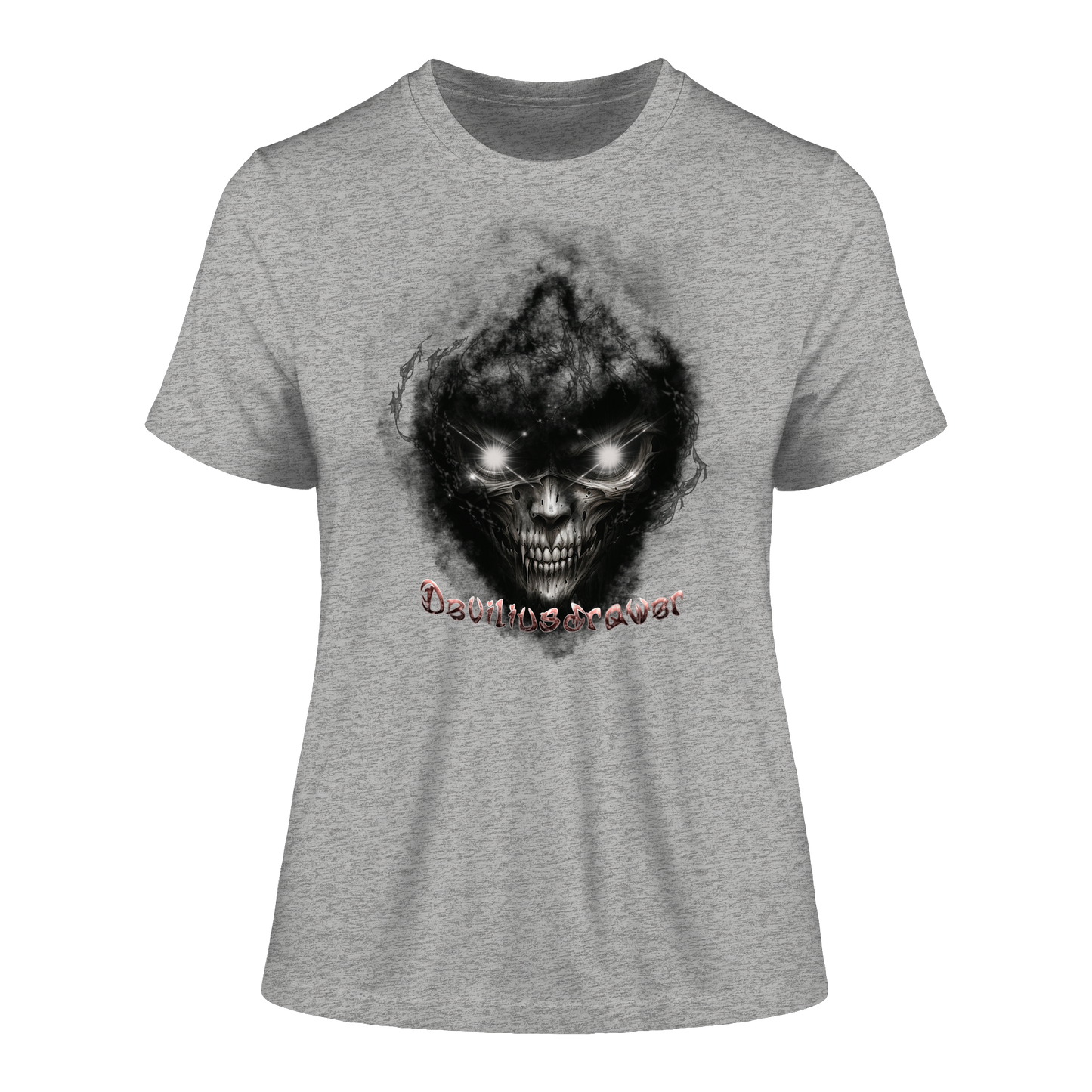 Deviliusdrawer Dark Death - Fitted Ladies Organic Shirt
