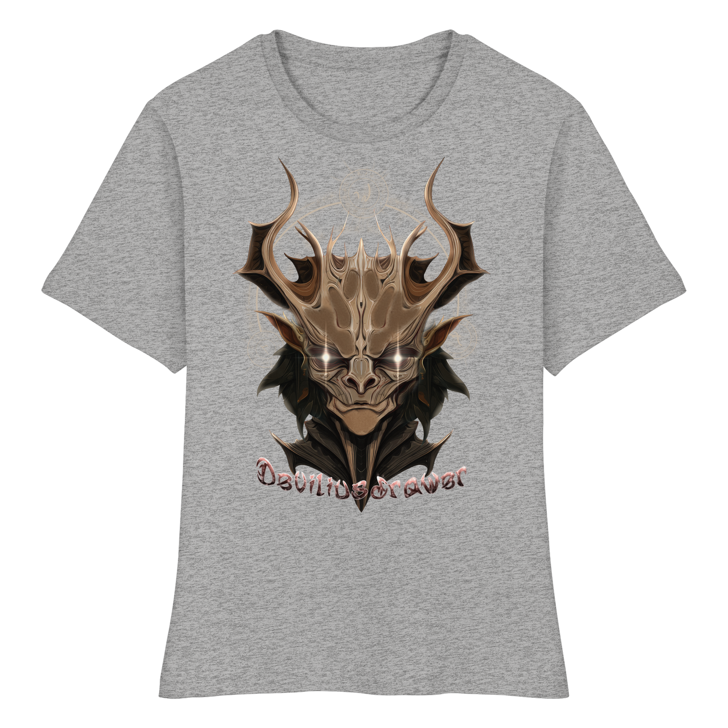 Deviliusdrawer Dark Magician Elf - Fitted Ladies Organic Shirt